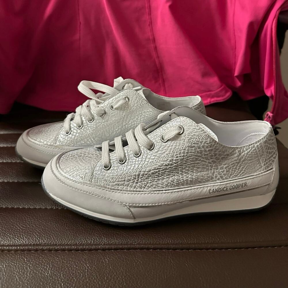 CANDICE COOPER JANIS STRIP CHIC S WMN
 Sz 7.5 - NEW W/ BOX - Picture 3 of 9